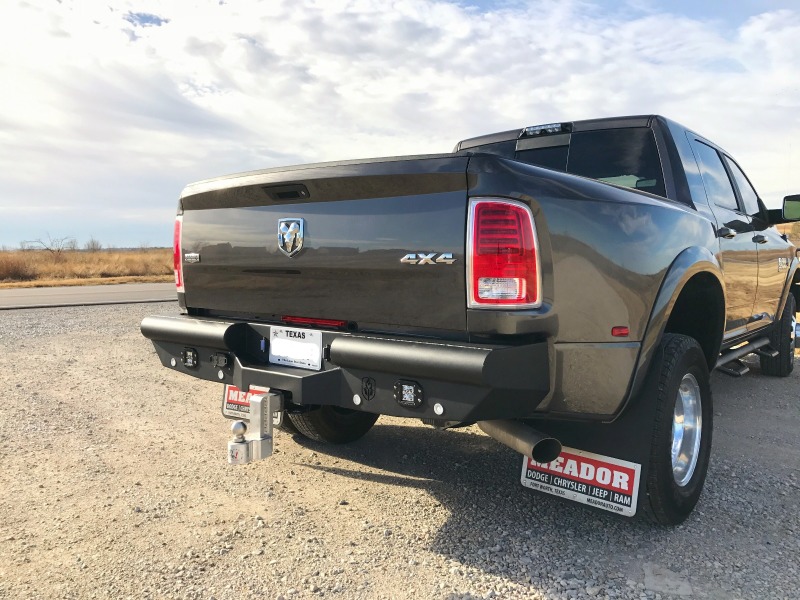 Dodge 2500 Bumper - Rear - Road Armor - Vaquero - Tex Blk - `10-`18